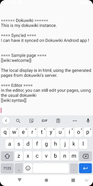 Dokuwiki Android